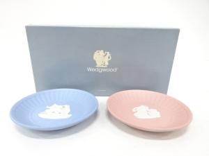 WEDGWOOD　ウェッジウッド　ジャスパー　ミニトレイペア